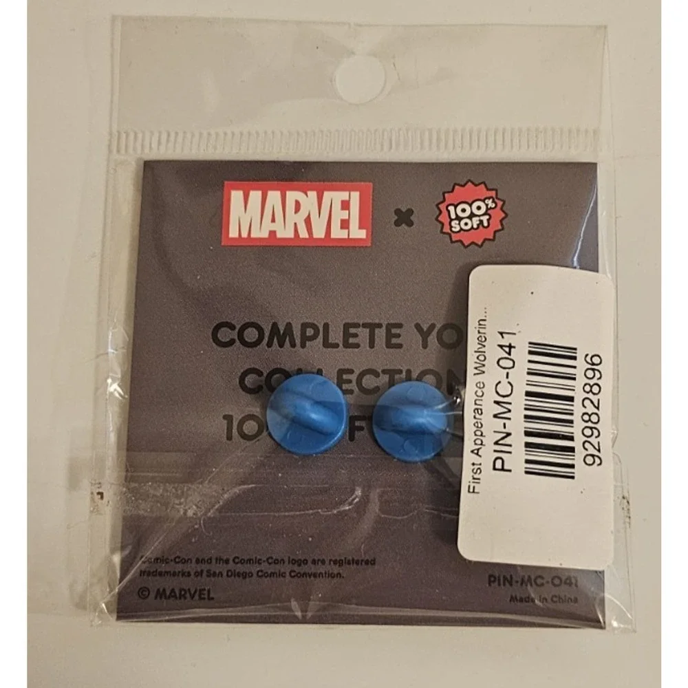 SDCC 2026 Exclusive 100% Soft Wolverine First Appearance Wolverine Enamel Pin